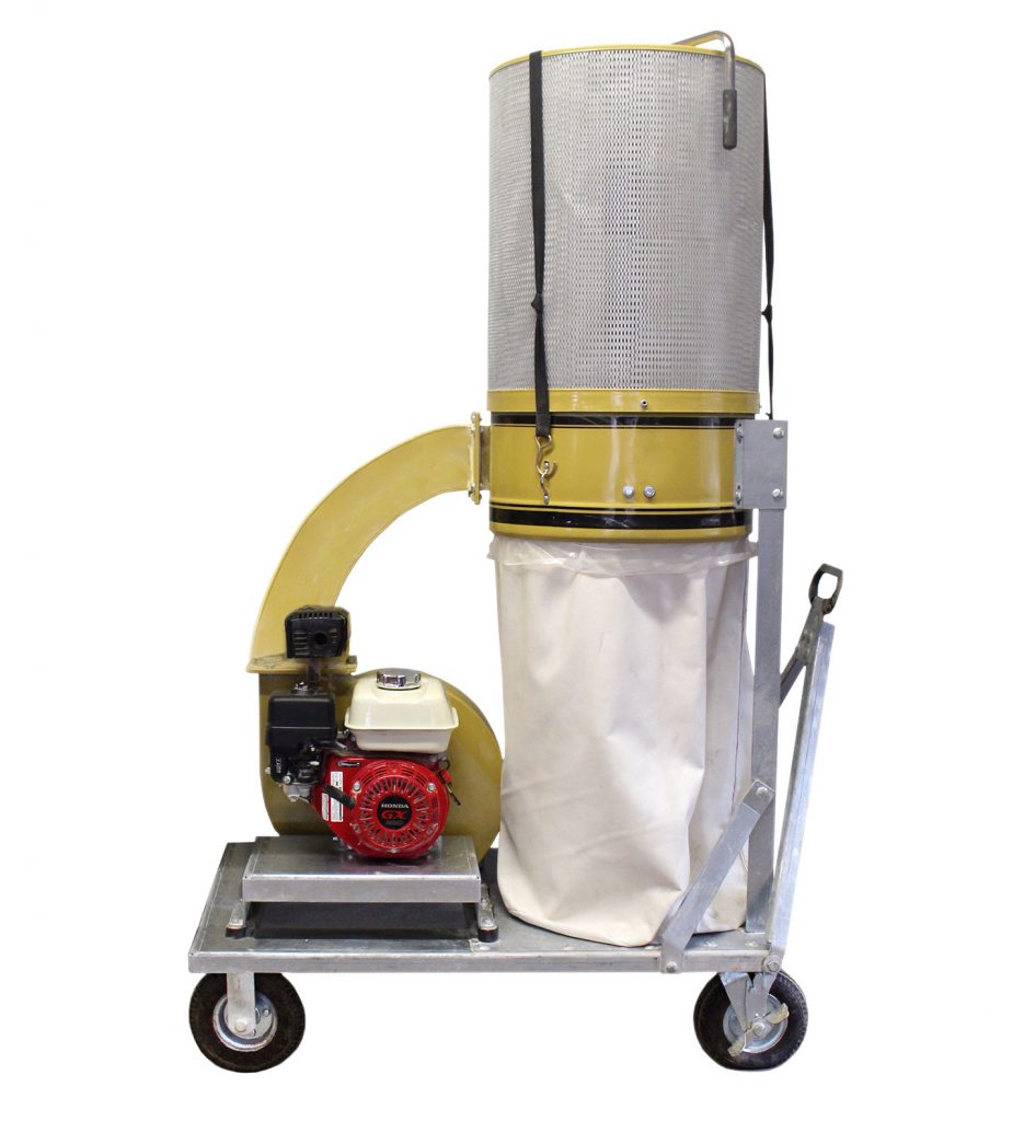 portable silica dust collection system