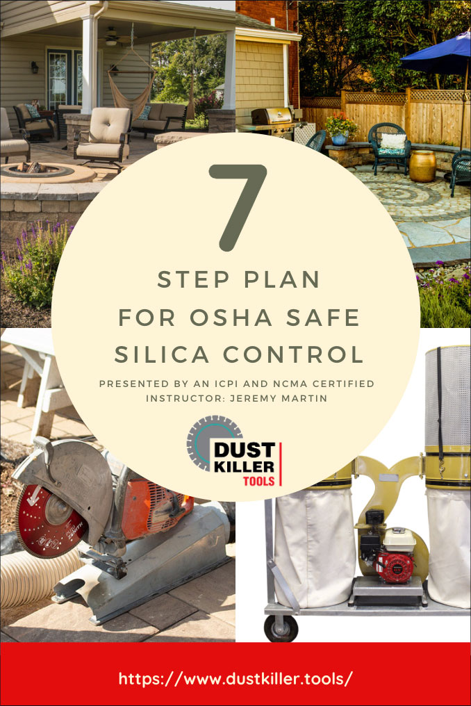 7 step silica dust control plan